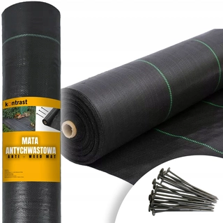 Agrotextília - Agrotextilné mulčovanie (proti burine) Čierny kontrast 160 x 10000 cm 90 g/m²